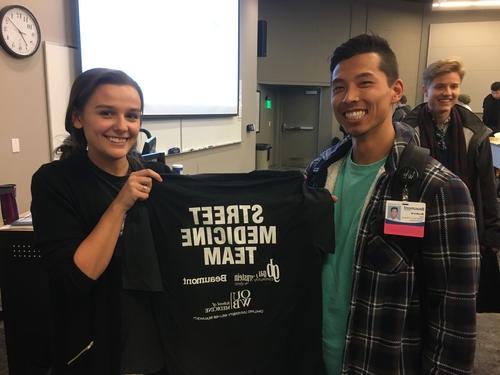 Street Medicine launches with shirt handout